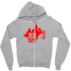 new york city Zipper Hoodie