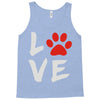 love dog paw Tank Top