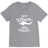 New Mom 2018 Rokie Dept. V-Neck Tee
