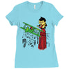 save the princess Ladies Fitted T-Shirt
