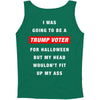 i was going to be a trump voter for halloween but my head wouldn't fit Tank Top