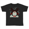 christmas t shirt santa reindeer penguin novelty xmas Toddler T-shirt