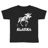 Alaska Deer Rudolph Toddler T-shirt