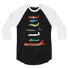 angry planes 3/4 Sleeve Shirt