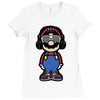 mario Ladies Fitted T-Shirt