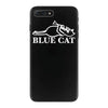 blue cat records iPhone 7 Plus Case