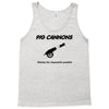 pig cannons making the impossible possible Tank Top