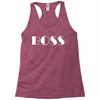 boss bad Racerback Tank