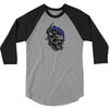 skull modile head 3/4 Sleeve Shirt