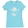 dj yoda Ladies Fitted T-Shirt