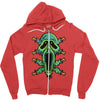 zombie smile Zipper Hoodie