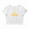 i'm a keeper Crop Top