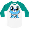 froakie pokedoll 3/4 Sleeve Shirt