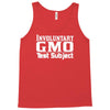 gmo test subject v1 march monsanto crops produce Tank Top