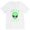 stay weird alien girls V-Neck Tee