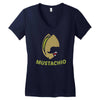 mustachio Women's V-Neck T-Shirt