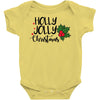 holly jolly christmas Baby Bodysuit
