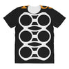 men's i used to have a 6 pack funny beer gut All Over Women's T-shirt