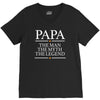 papa man myth legend V-Neck Tee