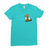foxy nerd Ladies Fitted T-Shirt