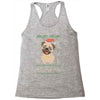 ugly sweater dog Racerback Tank