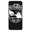 cat best friends for life Samsung Galaxy S7 Case