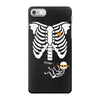 pregnant skeleton baby costume halloween maternity ninja ladies iPhone 7 Case