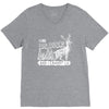 I Like Big Bucks And I Cannot Lie V-Neck Tee