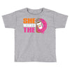 She Wants The D - Dunkin Donuts Toddler T-shirt