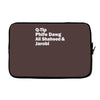 tribe called quest names Laptop sleeve