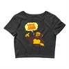 monkey yo bitch Crop Top