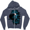 pirate (space)ship Zipper Hoodie
