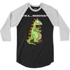 oh no monster 3/4 Sleeve Shirt
