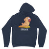 yoga pug exhale Unisex Hoodie
