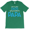 Only the Best Dads get Promoted to Papa T-Shirt