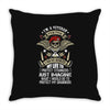 I'm A Veteran Pawpaw T Shirt Throw Pillow