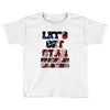 star spangled hammered Toddler T-shirt