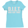 d.i.e.t Ladies Fitted T-Shirt
