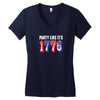 Party Like it's 1776 Women's V-Neck T-Shirt