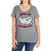seal of approval Ladies Curvy T-Shirt