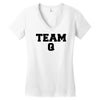 team q Women's V-Neck T-Shirt