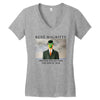 René Magritte The Son Of Man Women's V-Neck T-Shirt