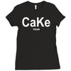 cake tour Ladies Fitted T-Shirt