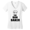 the bun baken Women's V-Neck T-Shirt