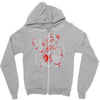 wolf man unchained Zipper Hoodie