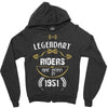legendary riders are born in 1951 Zipper Hoodie