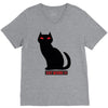 cat V-Neck Tee