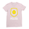 super secret police Ladies Fitted T-Shirt