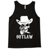 outlaw cow boy motor bike Tank Top