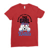 Some Girls Love Diamonds This Girl Loves Balls Ladies Fitted T-Shirt